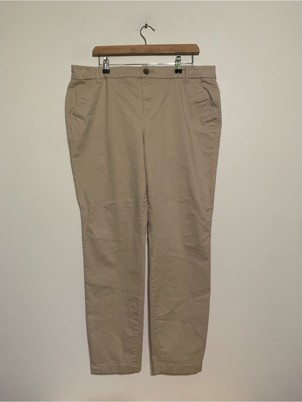 Women's Old Navy Skinny Pants in Tan Size 14